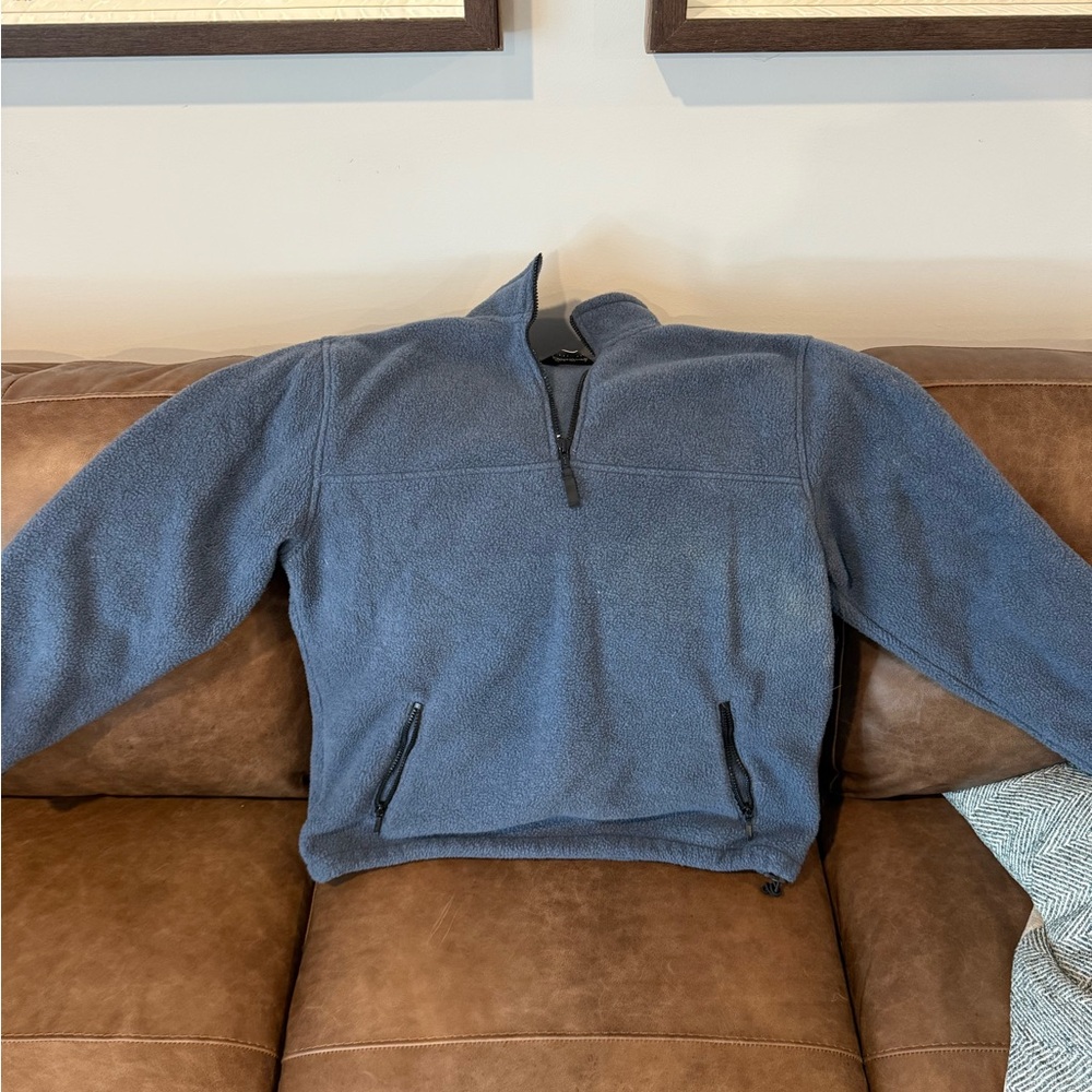 Eddie Bauer fleece quarter zip